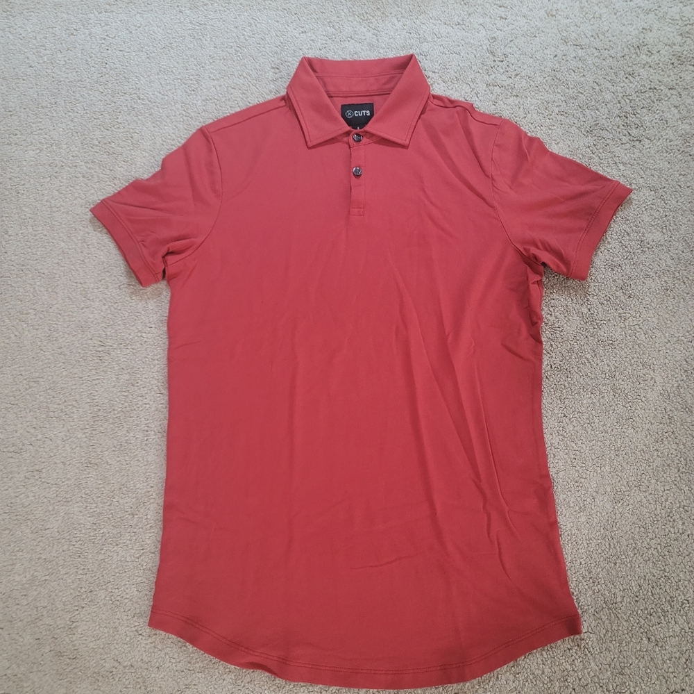 Cuts Clothing Red Polo Shirt